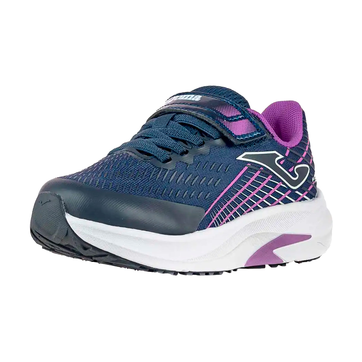 TENIS JOMA SUPER CROSS JR PARA NIÑA COLOR MARINO FIUSHA
