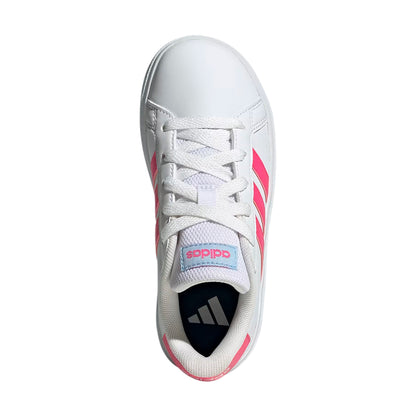 TENIS ADIDAS GRAND COURT PARA NIÑA COLOR BLANCO