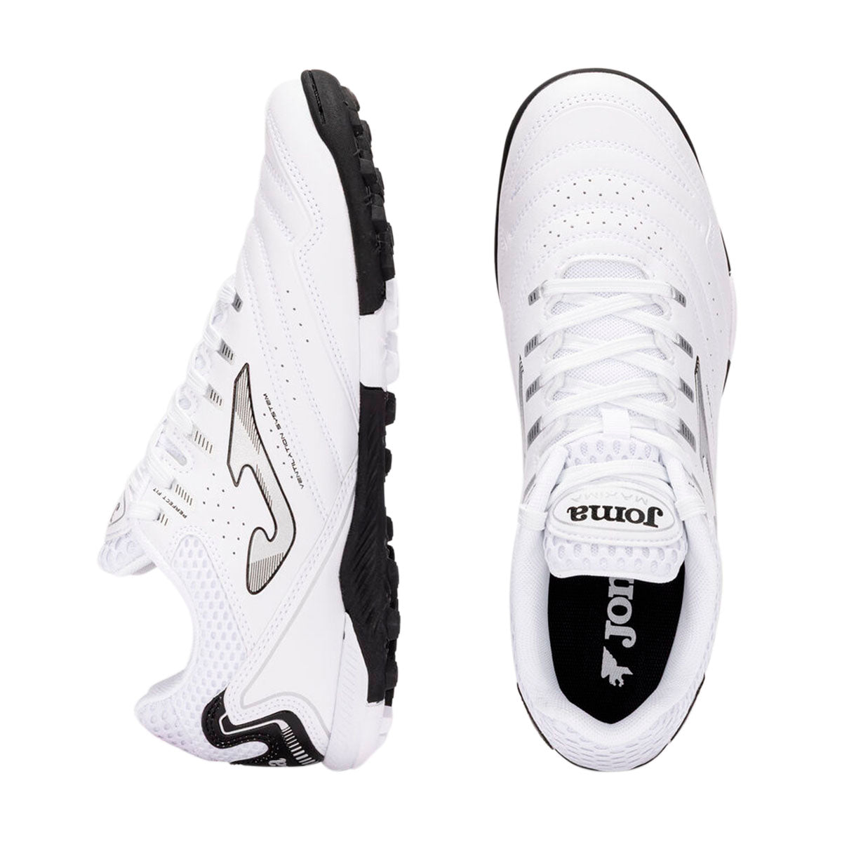 TENIS JOMA MAXIMA 25 PARA CABALLERO COLOR BLANCO PLATA