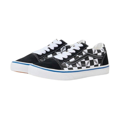 TENIS VANS OLD SKOOL PARA NIÑO COLOR NEGRO BLANCO