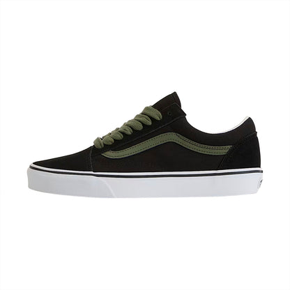 TENIS VANS OLD SKOOL PARA CABALLERO COLOR NEGRO OLIVO