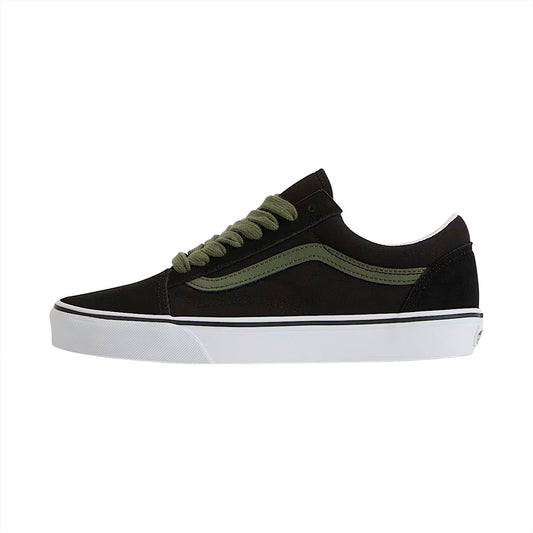 TENIS VANS OLD SKOOL PARA CABALLERO COLOR NEGRO OLIVO
