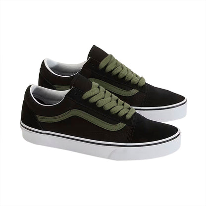 TENIS VANS OLD SKOOL PARA CABALLERO COLOR NEGRO OLIVO