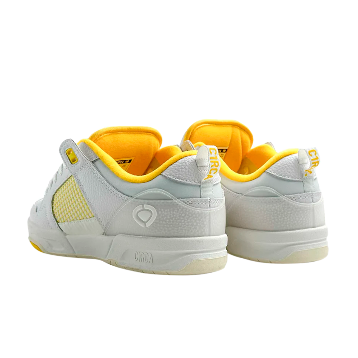 TENIS C1RCA TAVE TT PARA CABALLERO COLOR BLANCO AMARILLO