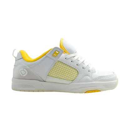 TENIS C1RCA TAVE TT PARA CABALLERO COLOR BLANCO AMARILLO