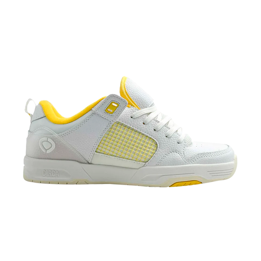 TENIS C1RCA TAVE TT PARA CABALLERO COLOR BLANCO AMARILLO
