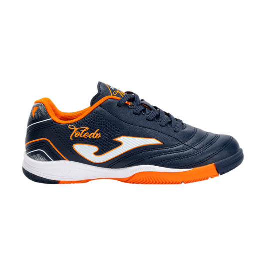 TENIS JOMA TOLEDO JR IN JUVENIL COLOR AZUL MARINO NARANJA