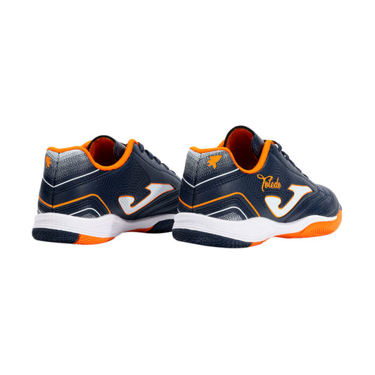 TENIS JOMA TOLEDO JR IN JUVENIL COLOR AZUL MARINO NARANJA