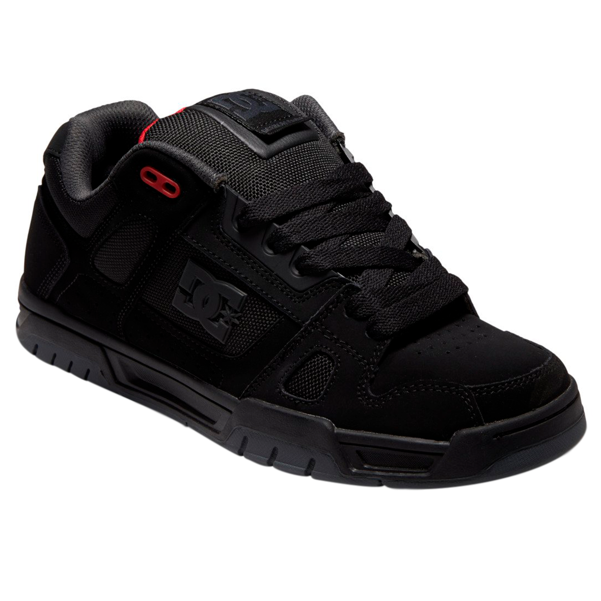 DC SHOES STAG PARA CABALLERO COLOR NEGRO ROJO