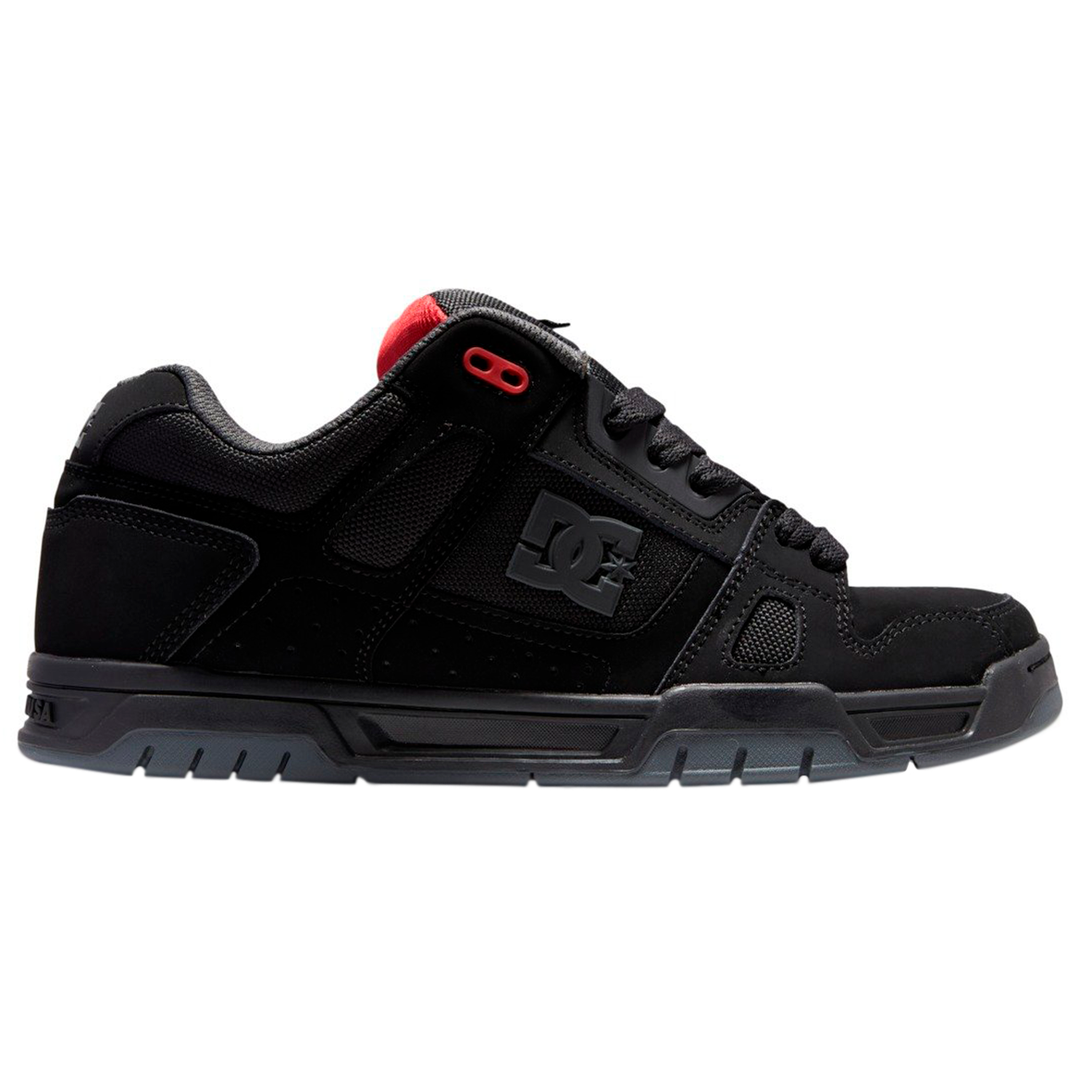 DC SHOES STAG PARA CABALLERO COLOR NEGRO ROJO
