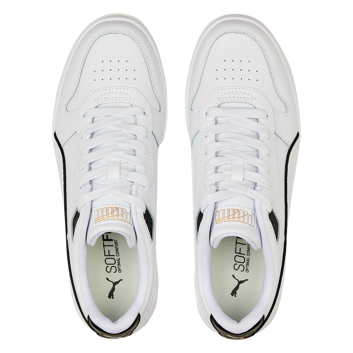 PUMA RBD GAME LOW PARA CABALLERO COLOR BLANCO NEGRO