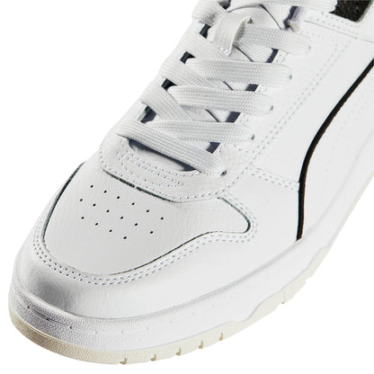 PUMA RBD GAME LOW PARA CABALLERO COLOR BLANCO NEGRO