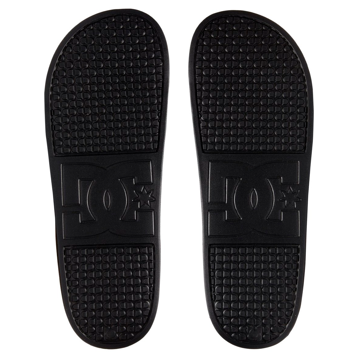 SANDALIA DC SHOES SLIDE PARA CABALLERO COLOR NEGRO BLANCO