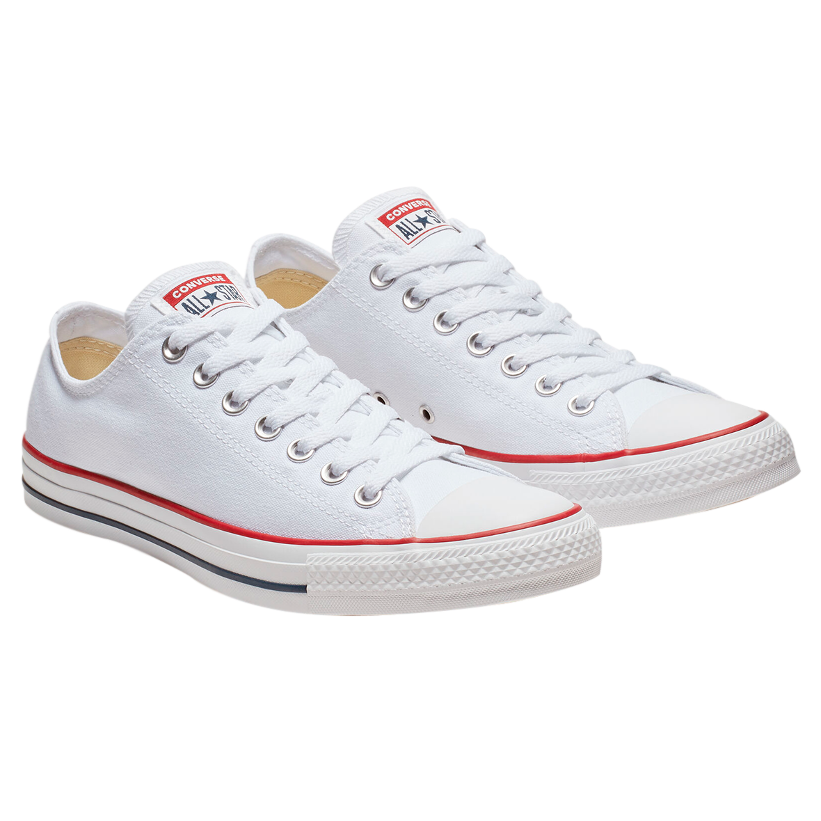 Mens white converse all top star ox