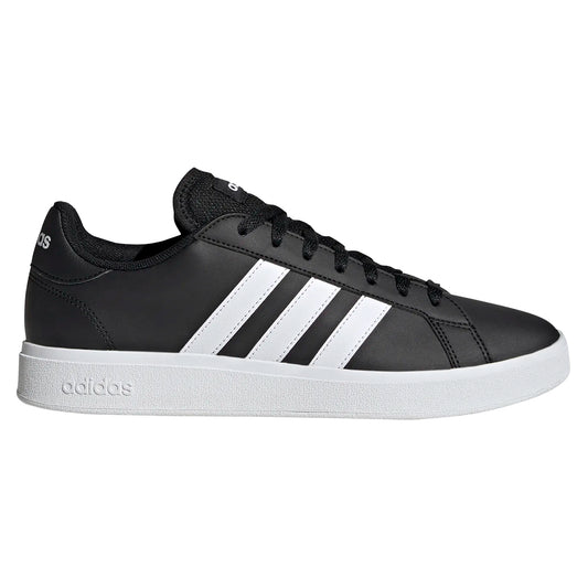 TENIS ADIDAS GRAND COURT JUVENIL COLOR NEGRO BLANCO