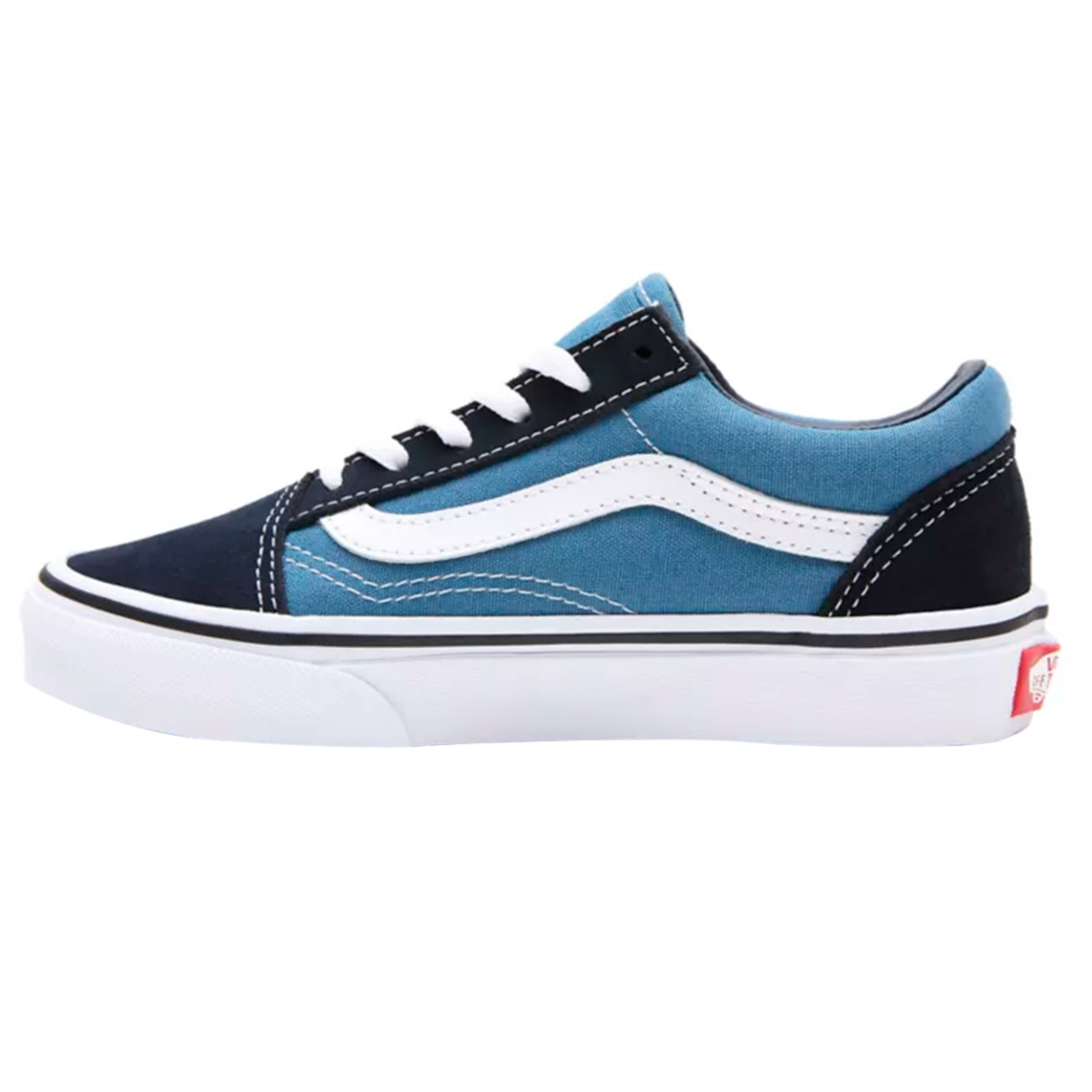 VANS OLD SKOOL PARA NIÑO COLOR MARINO AZUL
