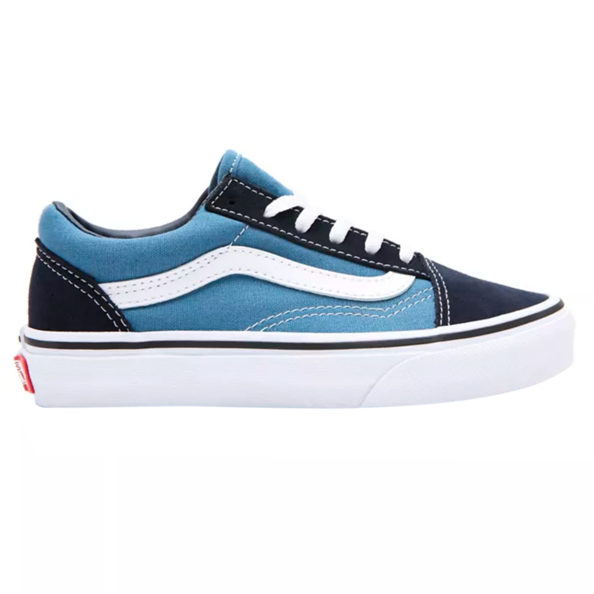 VANS OLD SKOOL PARA NIÑO COLOR MARINO AZUL