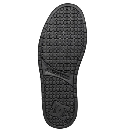 TENIS DC SHOES COURT GRAFFIK PARA CABALLERO COLOR NEGRO MONOCROMO