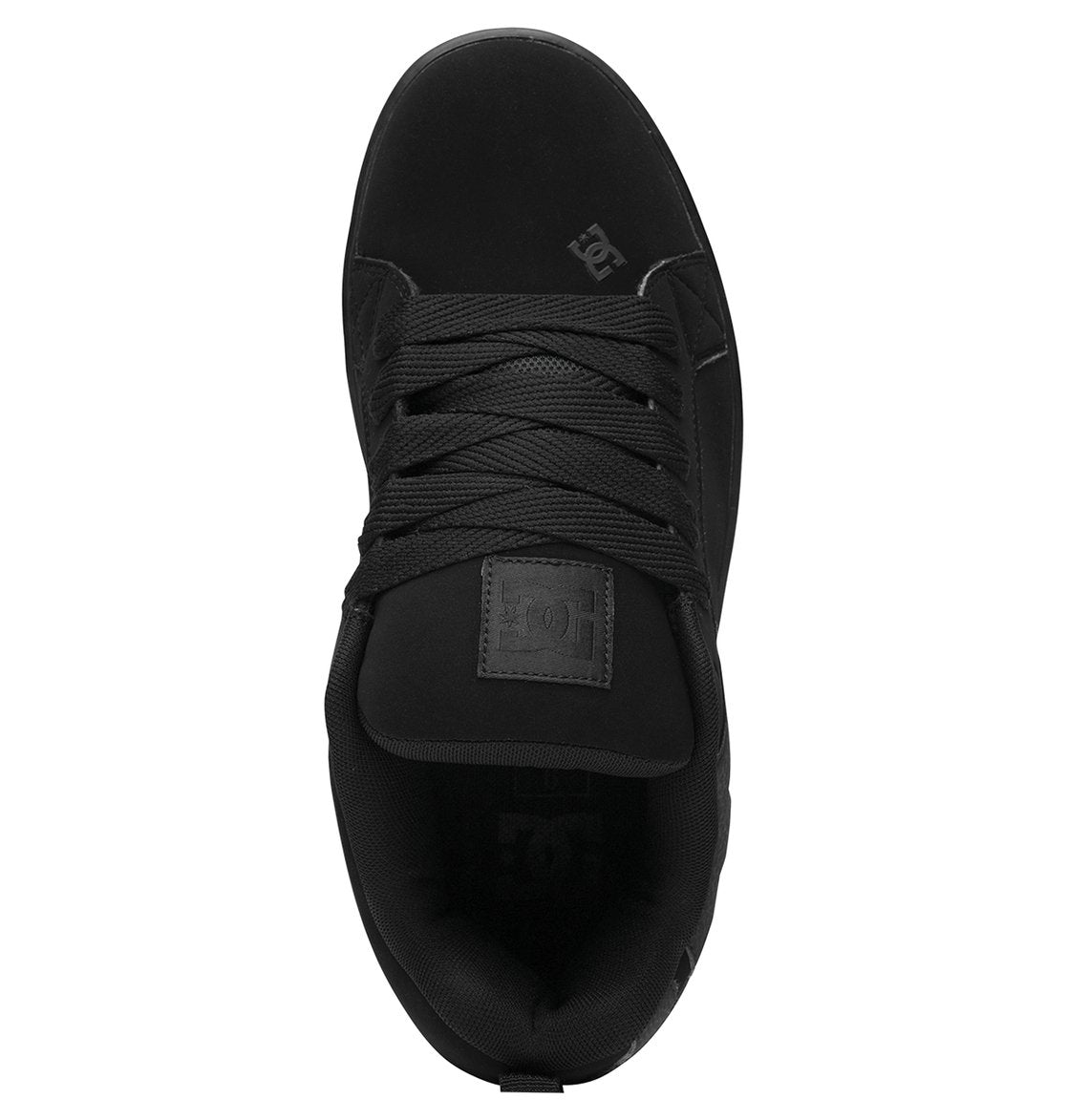 TENIS DC SHOES COURT GRAFFIK PARA CABALLERO COLOR NEGRO MONOCROMO