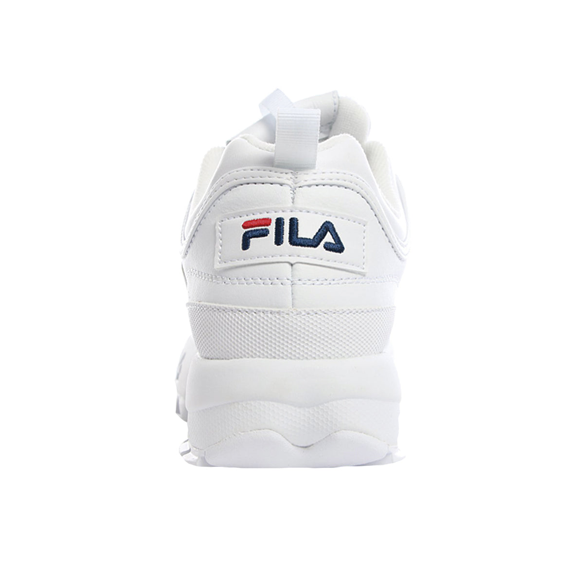 FILA DISRUPTOR II PREMIUM PARA NIÑO COLOR BLANCO MARINO