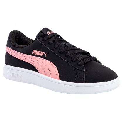 PUMA SMASH V2 PARA DAMA COLOR NEGRO ROSA